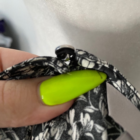 H&M Floral Short Sleeve Spring Summer Dress - Picture 13 of 16